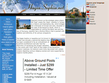 Tablet Screenshot of hagia-sophia.net